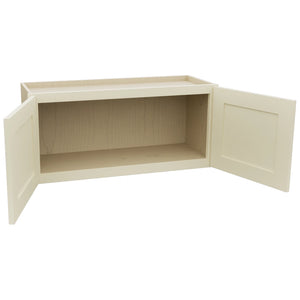Fabuwood Galaxy Linen W3315 Wall Standard Cabinet, Open View