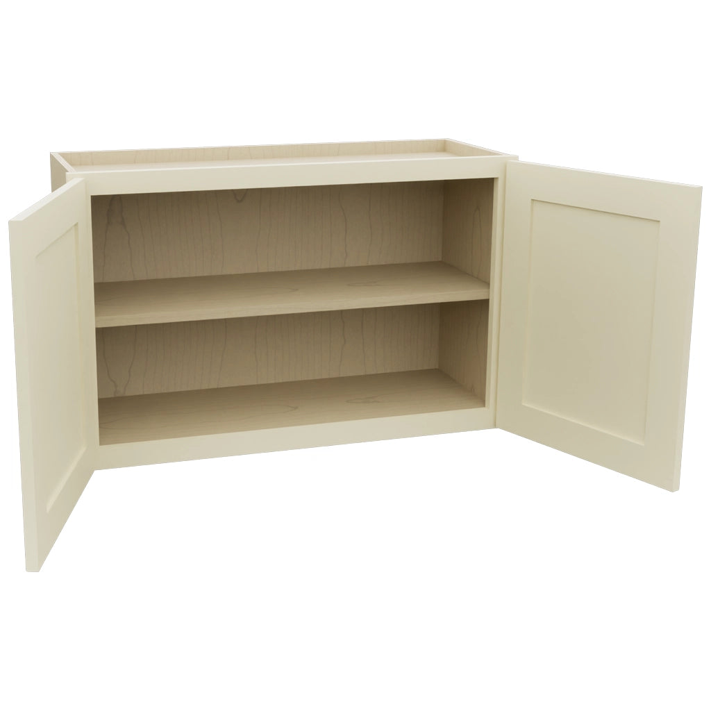Fabuwood Galaxy Linen W3321 Wall Standard Cabinet, Open View