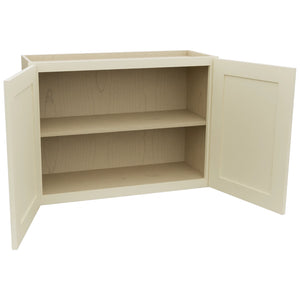 Fabuwood Galaxy Linen W3324 Wall Standard Cabinet, Open View
