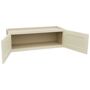 Fabuwood Galaxy Linen W3612 Wall Standard Cabinet, Open View