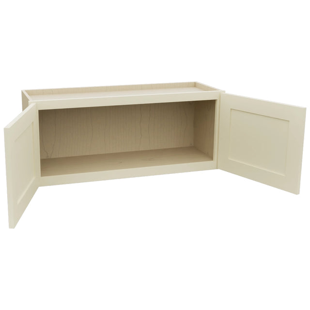Fabuwood Galaxy Linen W3615 Wall Standard Cabinet, Open View