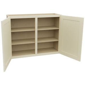 Fabuwood Galaxy Linen W3930 Wall Standard Cabinet, Open View
