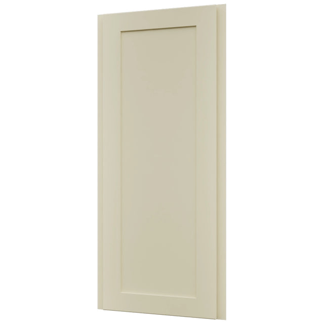 Fabuwood Galaxy Linen WAE1239 Wall Angle End Cabinet, Front View