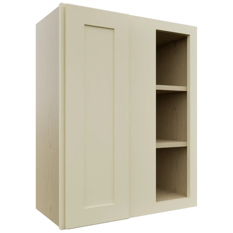 Fabuwood Galaxy Linen WBC2430 Wall Corner Blind Cabinet, Front View