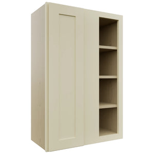 Fabuwood Galaxy Linen WBC2436 Wall Corner Blind Cabinet, Front View