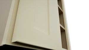 Fabuwood Galaxy Linen WBC2436 Wall Corner Blind Cabinet, Detail View