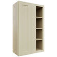 Fabuwood Galaxy Linen WBC2439 Wall Corner Blind Cabinet, Front View