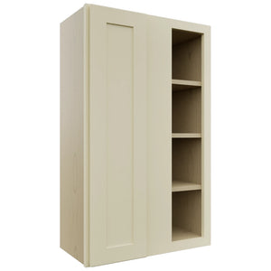 Fabuwood Galaxy Linen WBC2439 Wall Corner Blind Cabinet, Front View