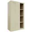Fabuwood Galaxy Linen WBC2442 Wall Corner Blind Cabinet, Front View