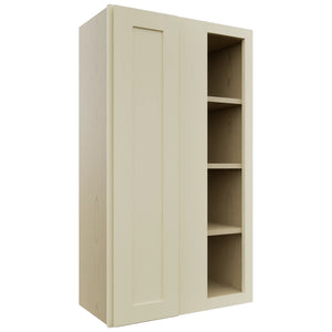 Fabuwood Galaxy Linen WBC2442 Wall Corner Blind Cabinet, Front View