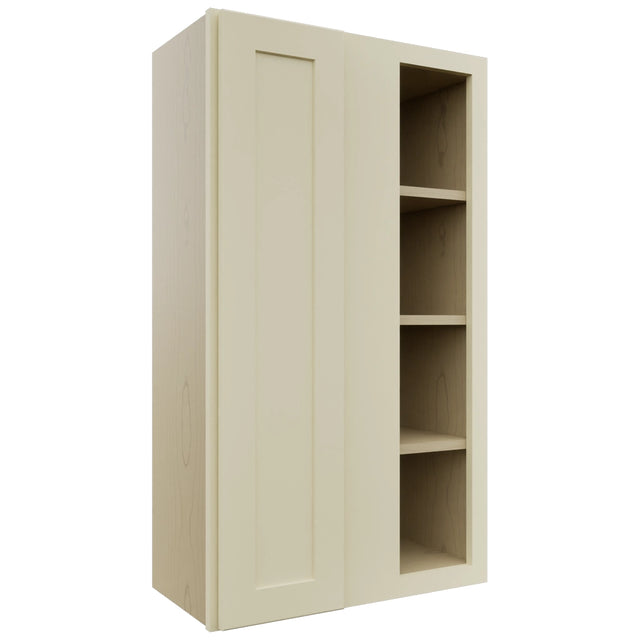 Fabuwood Galaxy Linen WBC2442 Wall Corner Blind Cabinet, Front View
