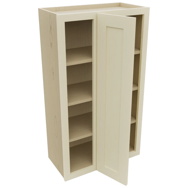 Fabuwood Galaxy Linen WBC2442 Wall Corner Blind Cabinet, Open View