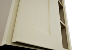 Fabuwood Galaxy Linen WBC2442 Wall Corner Blind Cabinet, Detail View