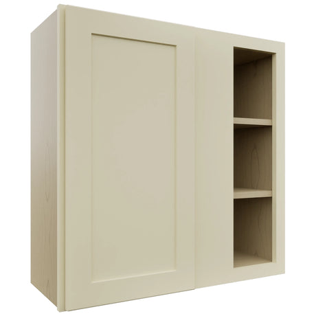 Fabuwood Galaxy Linen WBC3030 Wall Corner Blind Cabinet, Front View