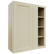 Fabuwood Galaxy Linen WBC3036 Wall Corner Blind Cabinet, Front View