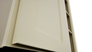 Fabuwood Galaxy Linen WBC3039 Wall Corner Blind Cabinet, Detail View