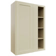 Fabuwood Galaxy Linen WBC3042 Wall Corner Blind Cabinet, Front View