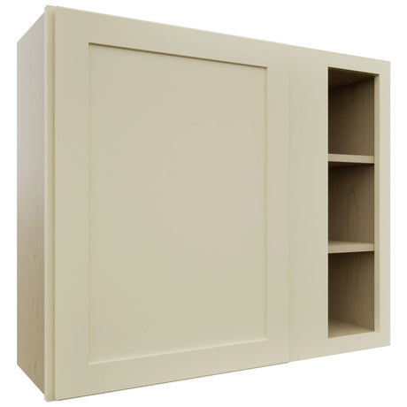 Fabuwood Galaxy Linen WBC3630 Wall Corner Blind Cabinet, Front View