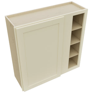 Fabuwood Galaxy Linen WBC3636 Wall Corner Blind Cabinet, Top View