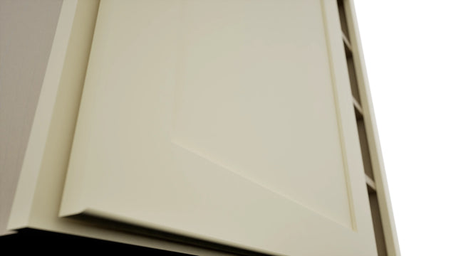Fabuwood Galaxy Linen WBC3636 Wall Corner Blind Cabinet, Detail View
