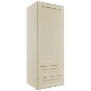 Fabuwood Galaxy Linen WD1848 Wall Drawer Cabinet, Front View