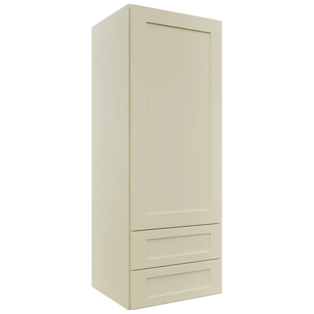 Fabuwood Galaxy Linen WD1848 Wall Drawer Cabinet, Front View