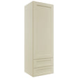 Fabuwood Galaxy Linen WD1854 Wall Drawer Cabinet, Front View
