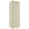 Fabuwood Galaxy Linen WD1857 Wall Drawer Cabinet, Front View
