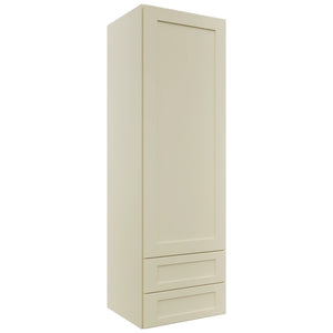 Fabuwood Galaxy Linen WD1857 Wall Drawer Cabinet, Front View