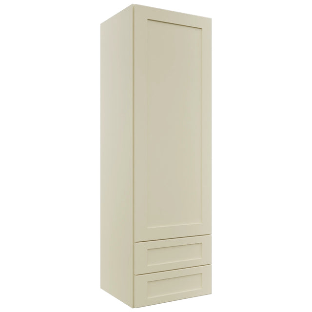 Fabuwood Galaxy Linen WD1857 Wall Drawer Cabinet, Front View