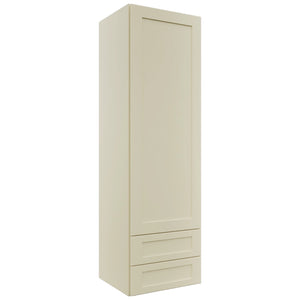 Fabuwood Galaxy Linen WD1860 Wall Drawer Cabinet, Front View