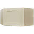 Fabuwood Galaxy Linen WDC2415 Wall Corner Diagonal Cabinet, Front View