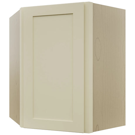 Fabuwood Galaxy Linen WDC2430 Wall Corner Diagonal Cabinet, Front View