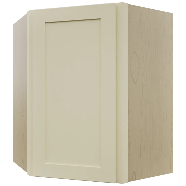 Fabuwood Galaxy Linen WDC2430 Wall Corner Diagonal Cabinet, Front View