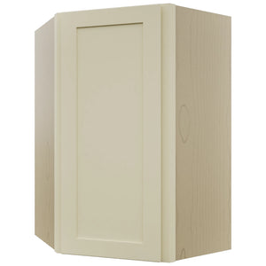 Fabuwood Galaxy Linen WDC2436 Wall Corner Diagonal Cabinet, Front View