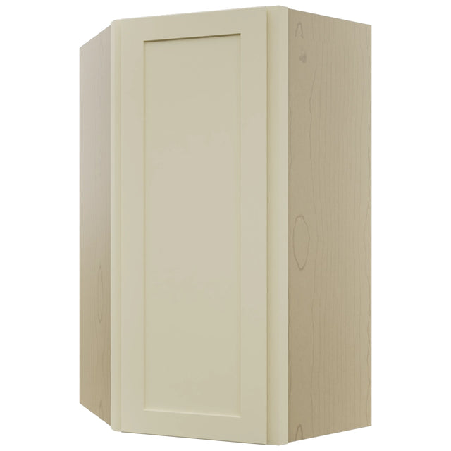 Fabuwood Galaxy Linen WDC2442 Wall Corner Diagonal Cabinet, Front View