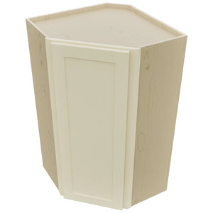 Fabuwood Galaxy Linen WDC2442 Wall Corner Diagonal Cabinet, Top View