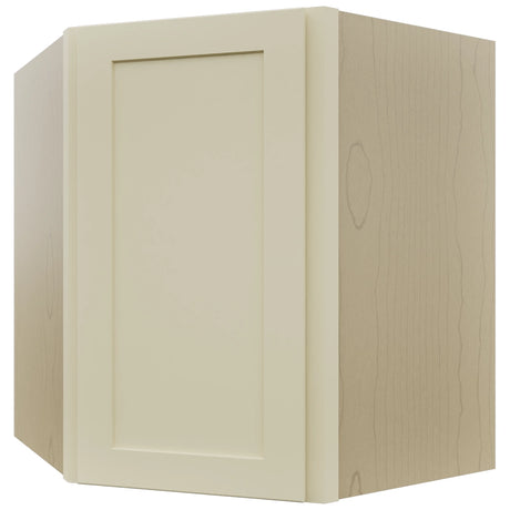 Fabuwood Galaxy Linen WDC2730 Wall Corner Diagonal Cabinet, Front View
