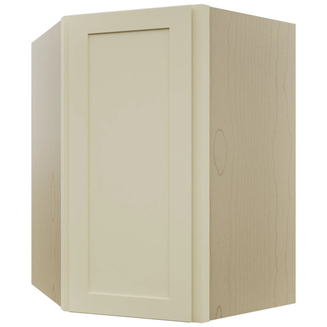 Fabuwood Galaxy Linen WDC2736 Wall Corner Diagonal Cabinet, Front View