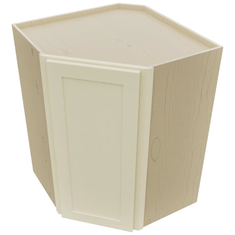Fabuwood Galaxy Linen WDC2736 Wall Corner Diagonal Cabinet, Top View