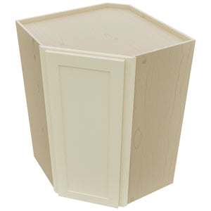 Fabuwood Galaxy Linen WDC2739 Wall Corner Diagonal Cabinet, Top View