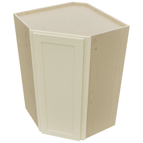 Fabuwood Galaxy Linen WDC2742 Wall Corner Diagonal Cabinet, Top View