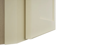 Fabuwood Galaxy Linen WDC2742 Wall Corner Diagonal Cabinet, Detail View