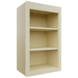 Fabuwood Galaxy Linen WOS1830 Wall Open Shelf, Front View