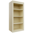 Fabuwood Galaxy Linen WOS1839 Wall Open Shelf, Front View