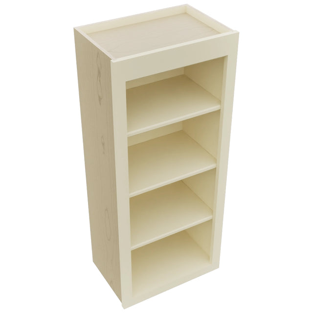 Fabuwood Galaxy Linen WOS1842 Wall Open Shelf, Top View