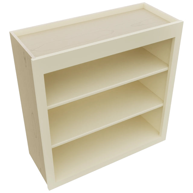 Fabuwood Galaxy Linen WOS3030 Wall Open Shelf, Top View