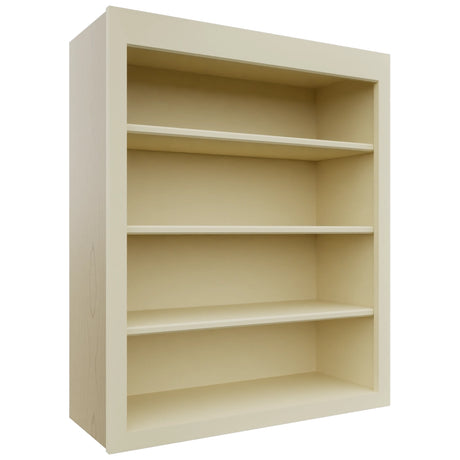 Fabuwood Galaxy Linen WOS3036 Wall Open Shelf, Front View