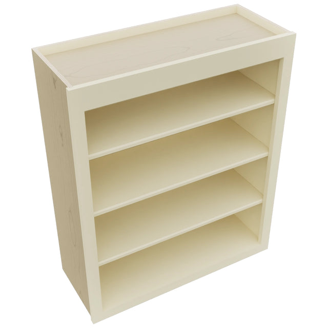 Fabuwood Galaxy Linen WOS3036 Wall Open Shelf, Top View