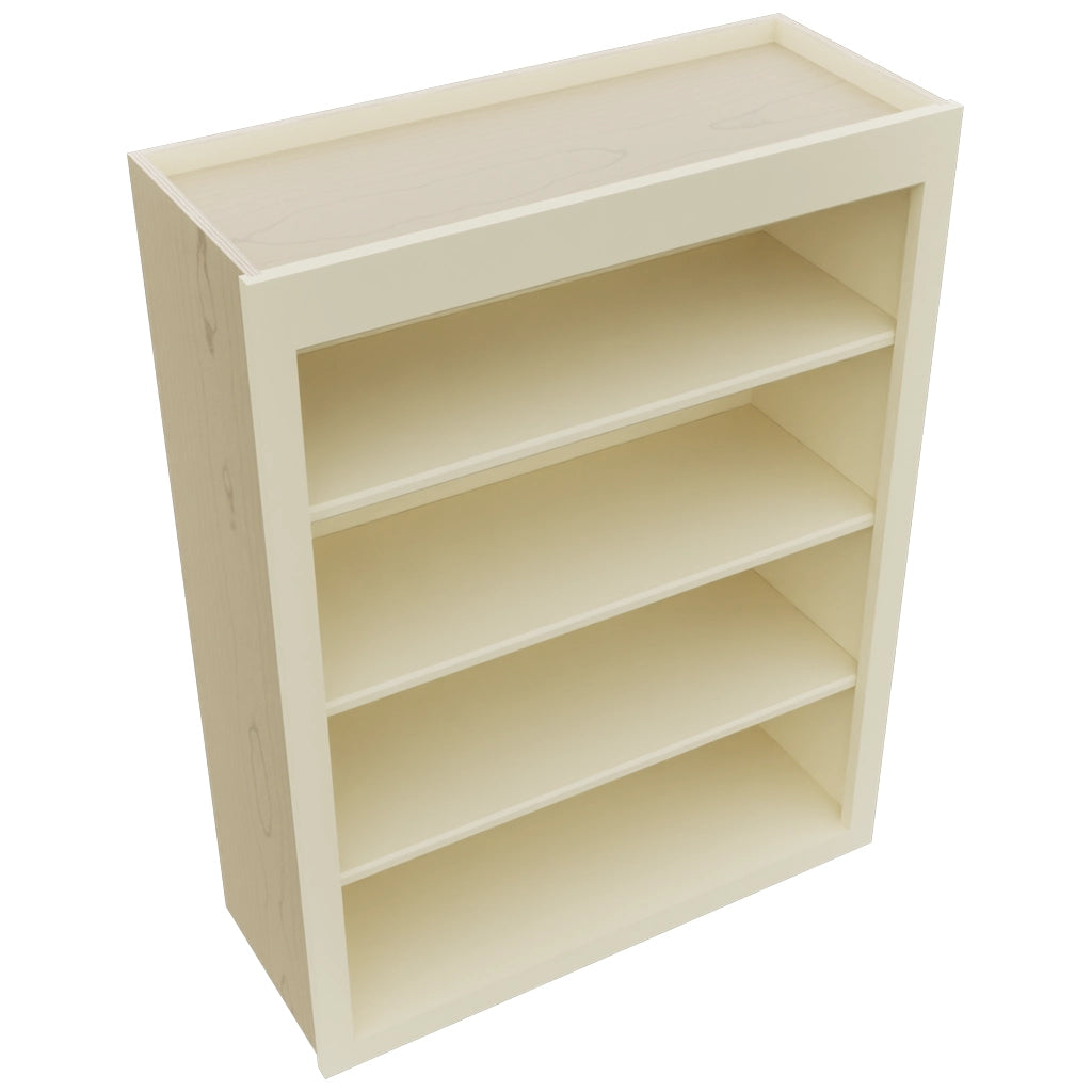 Fabuwood Galaxy Linen WOS3039 Wall Open Shelf, Top View